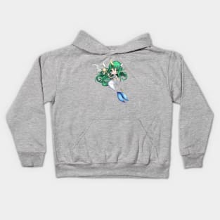 kawaii magic mermaid Kids Hoodie